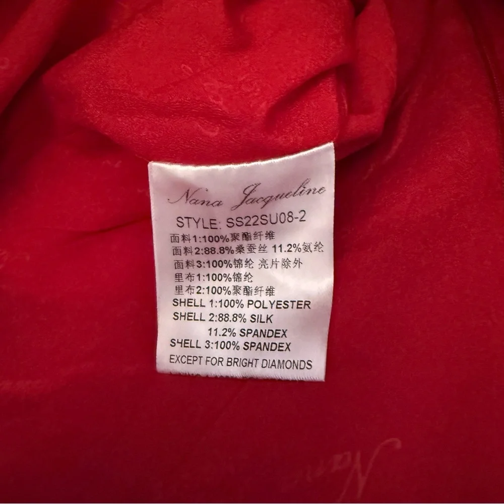 Nana Jacqueline Red Airina Dress - Picture 8 of 8